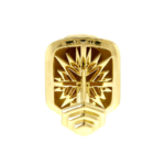chrysler building 18k gold gargoyle cuff links